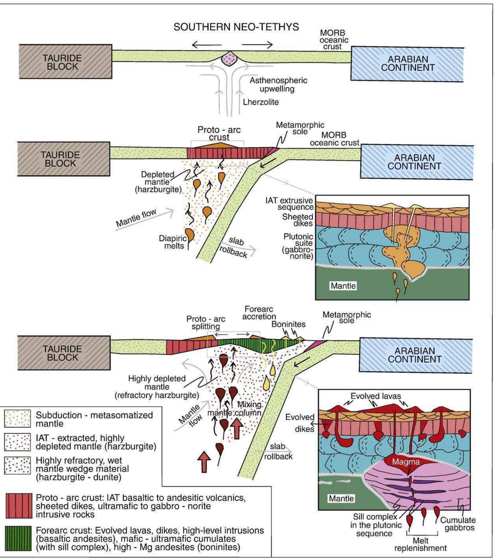 (PDF) Subduction Initiation and Forearc Magmatism as Recorded in ...