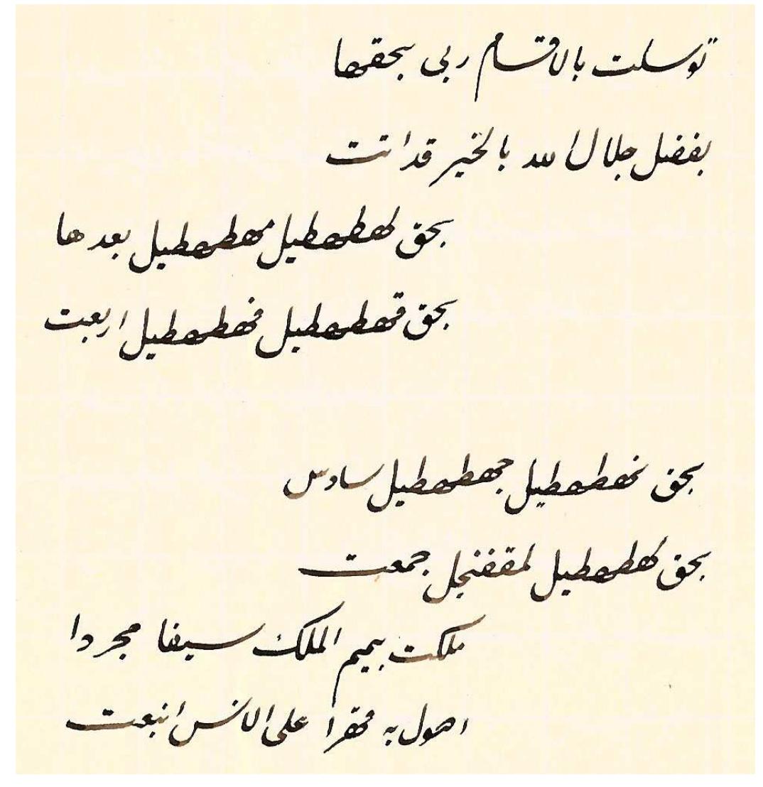 Figure 8 - from Qurʾānic Spell-ing: Disconnected Letter