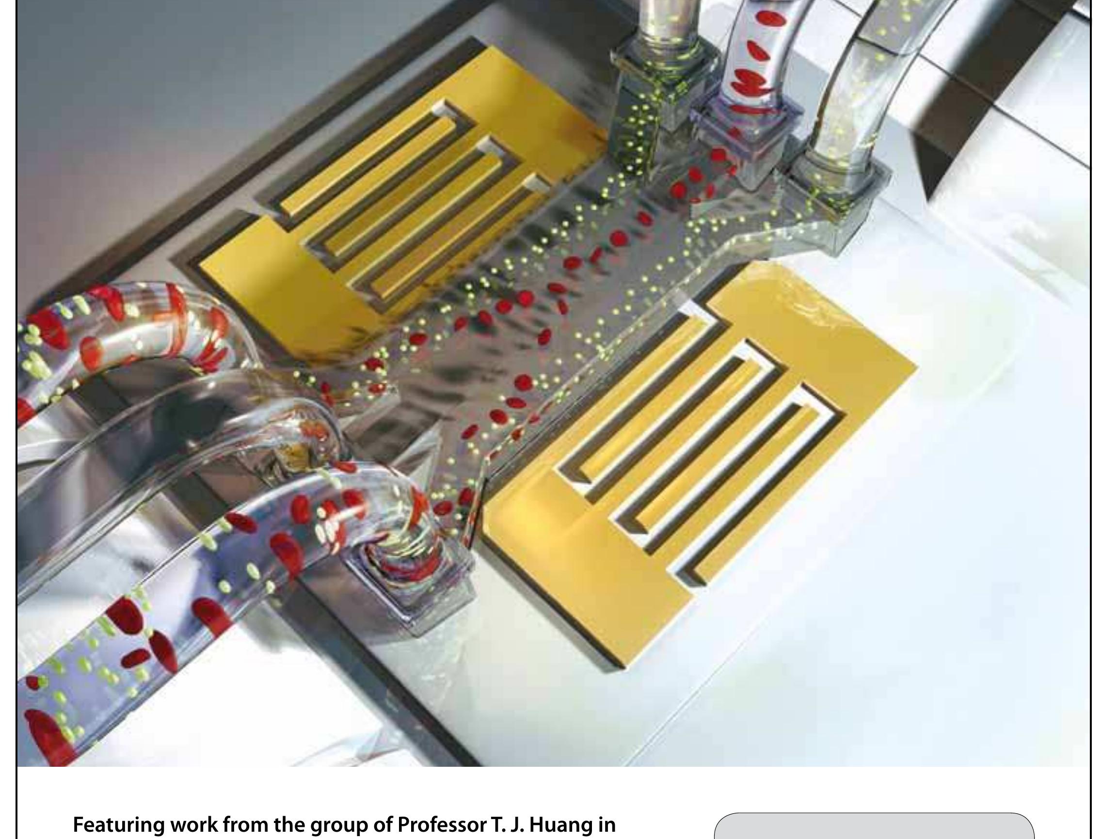 (PDF) Continuous particle separation in a microfluidic channel via ...