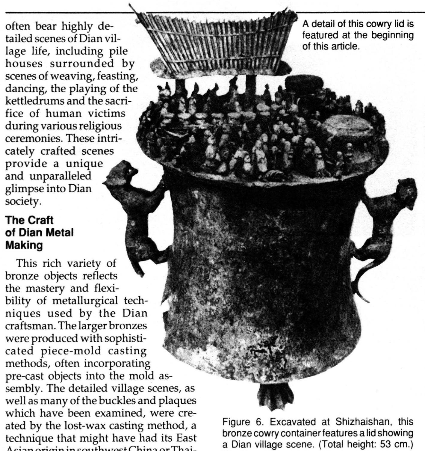 PDF) The ancient bronze metallurgy of Yunnan and its environs 