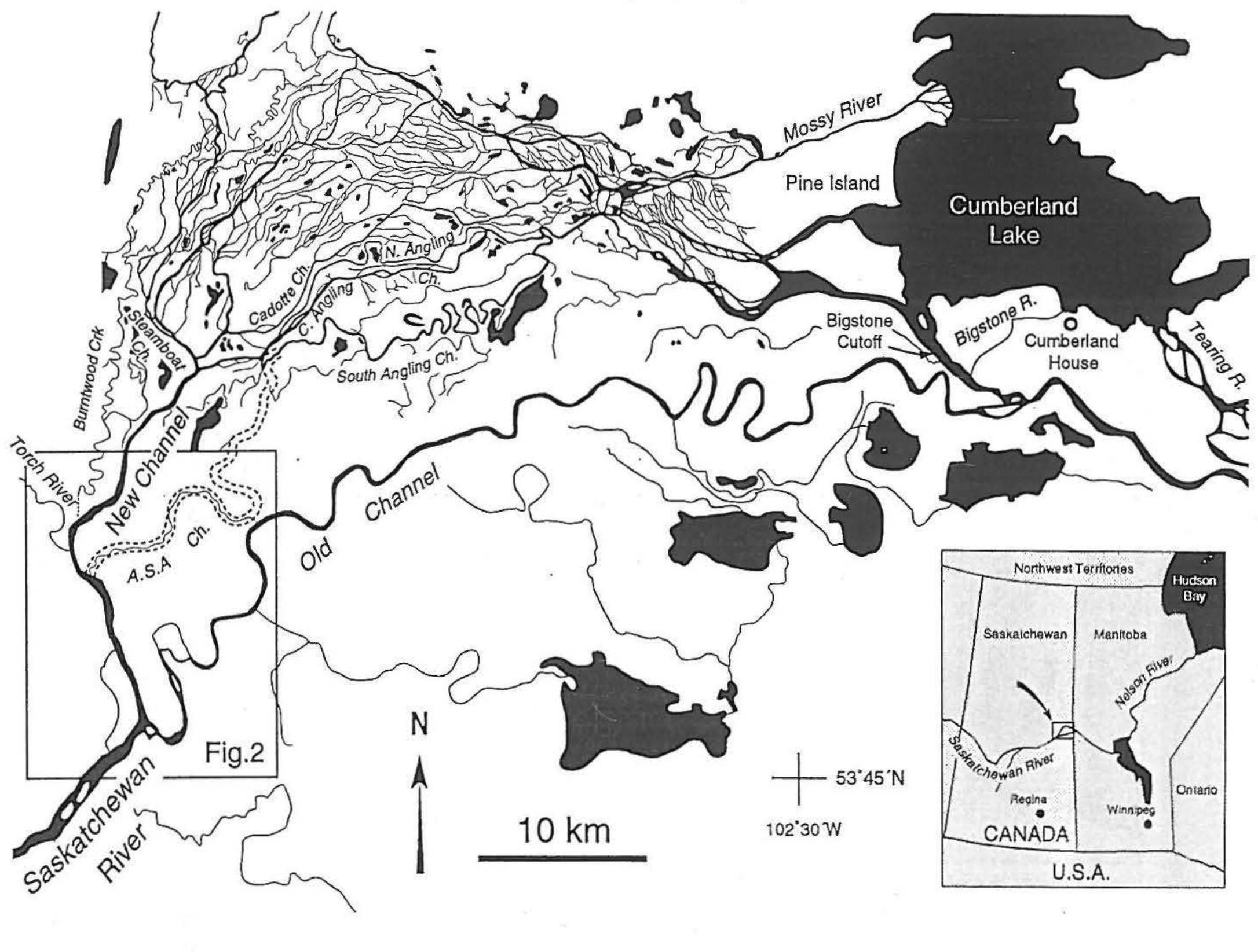 (PDF) The 1870s avulsion of the Saskatchewan River