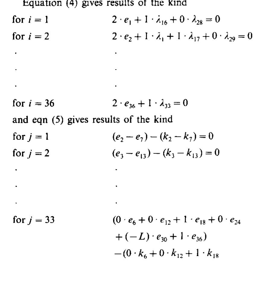(PDF) The adjustment of stiffness matrices