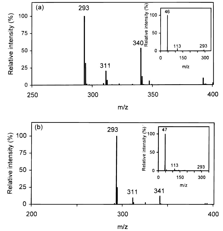 Ms Fragmentation Patterns Mass spectra and ms/ms fragmentation patterns of lipid