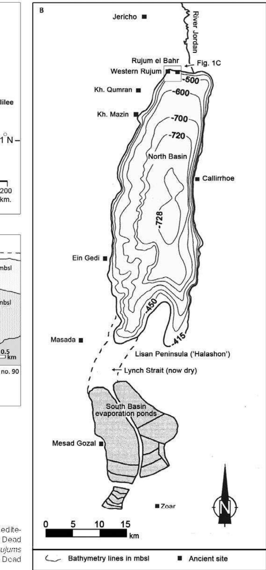 Rilt Map of research area: a) the eastern medite- rranean and the