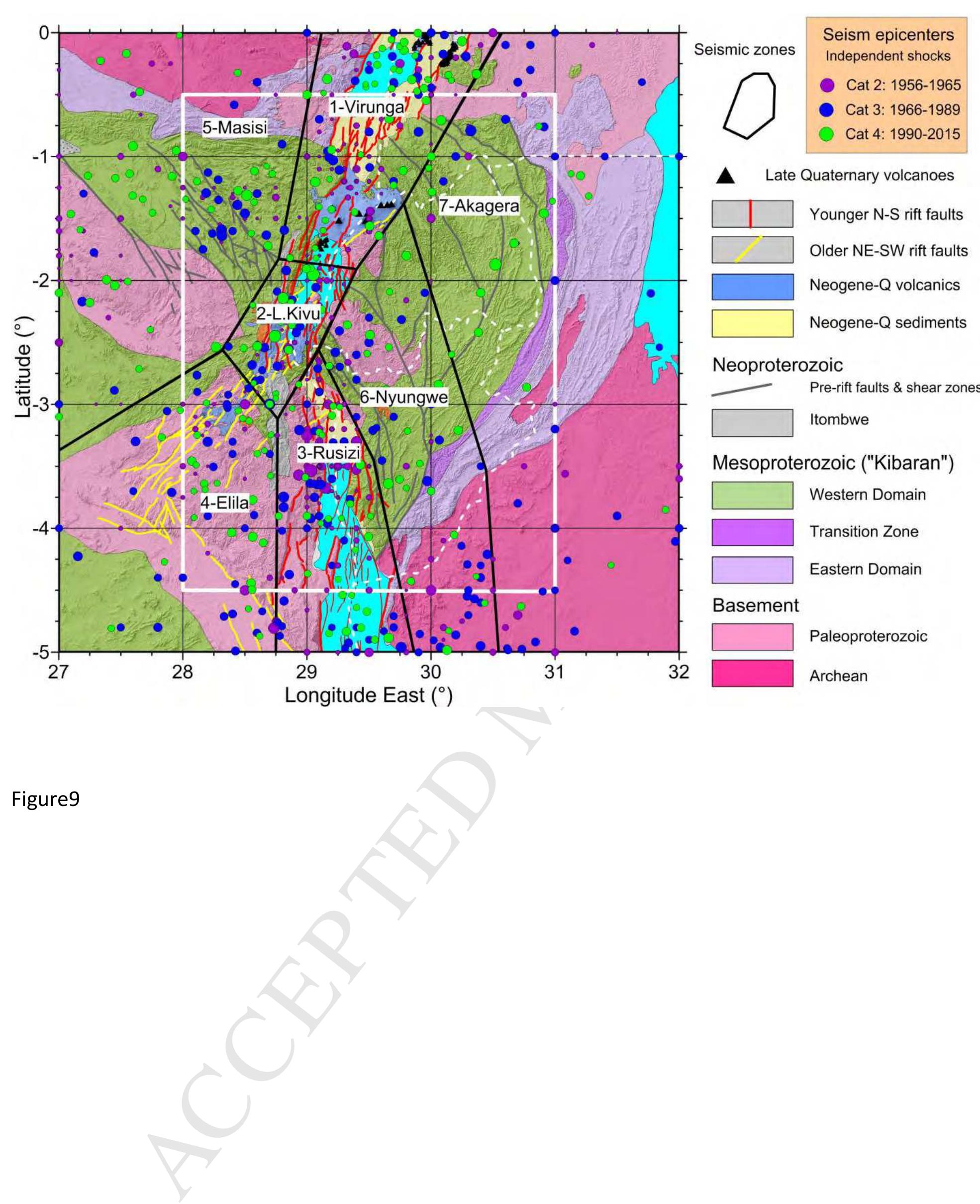Kivu Rift Figure 6 - Seismic hazard assessment of the Kivu rift