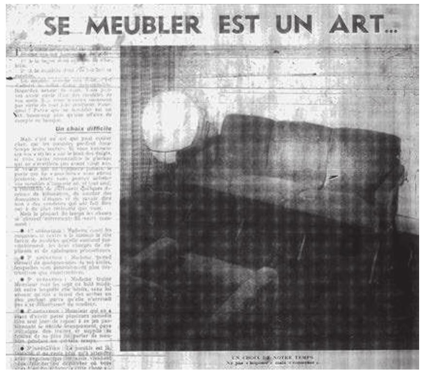 Figure 4. Furniture advertisement from L’express, 1960. 