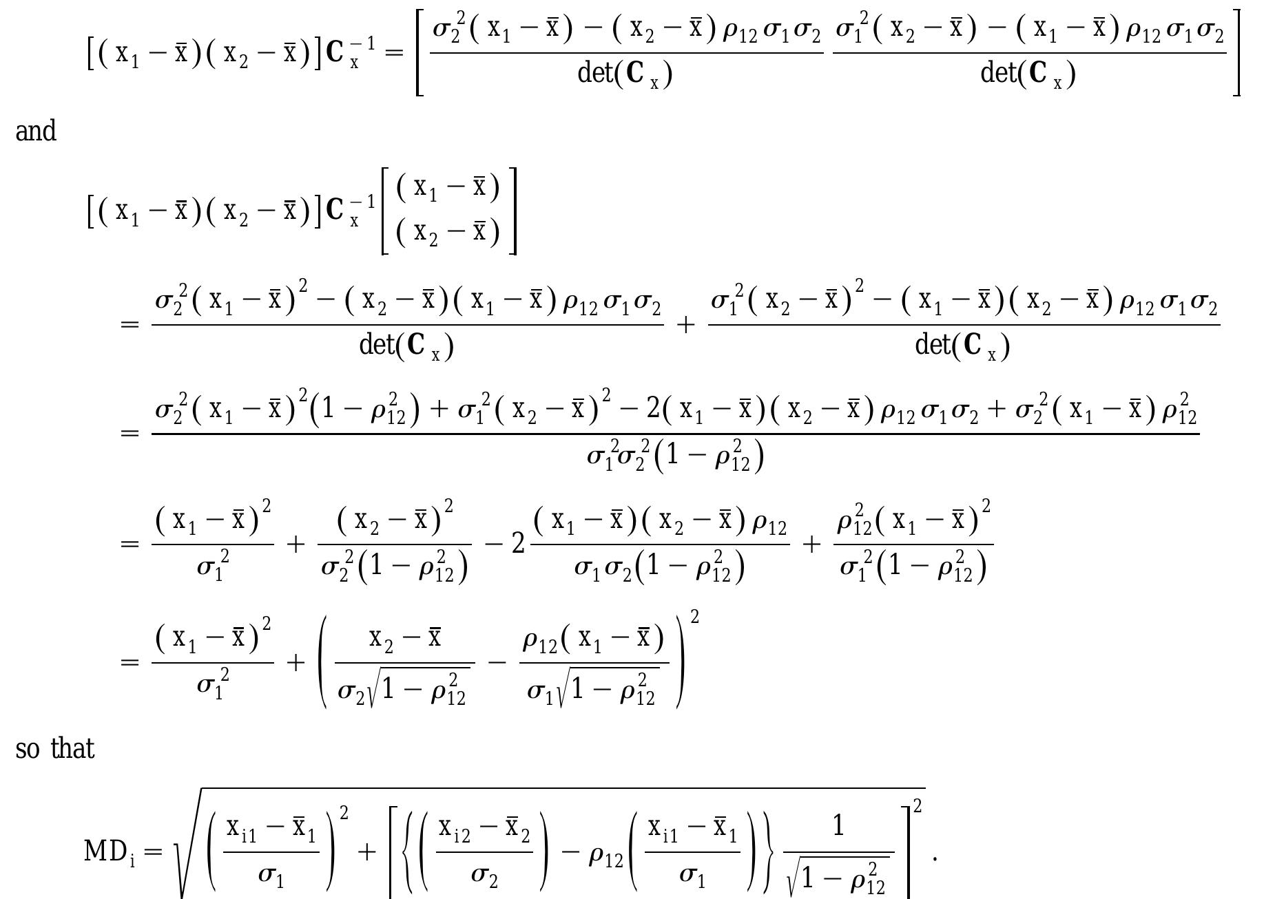 (PDF) The Mahalanobis distance
