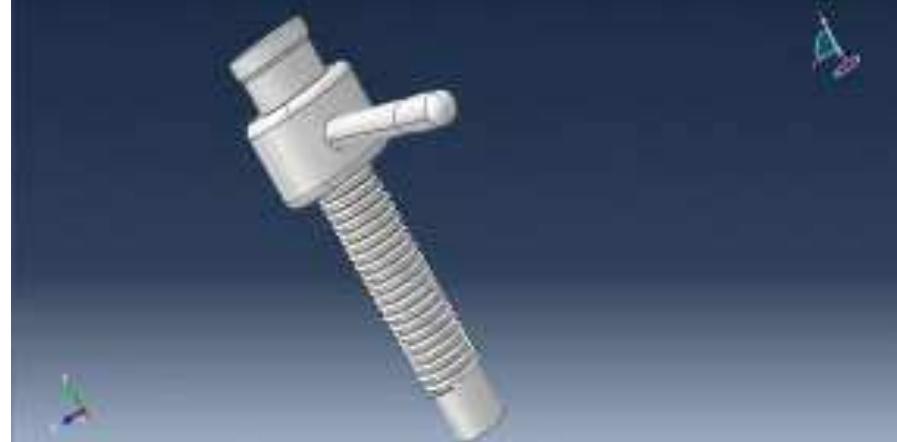 Screw Thread Fea Model (PDF) COMPARATIVE STRUCTURAL ANALYSIS OF ACME AND SQUARE THREAD SCREW JACK