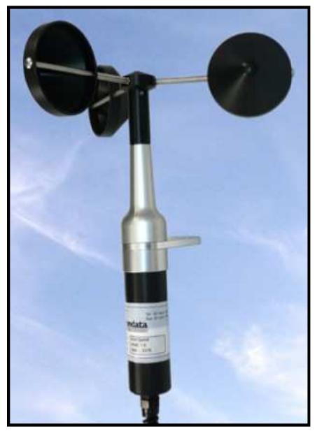 Standard cup shape anemometer used for comparison in
