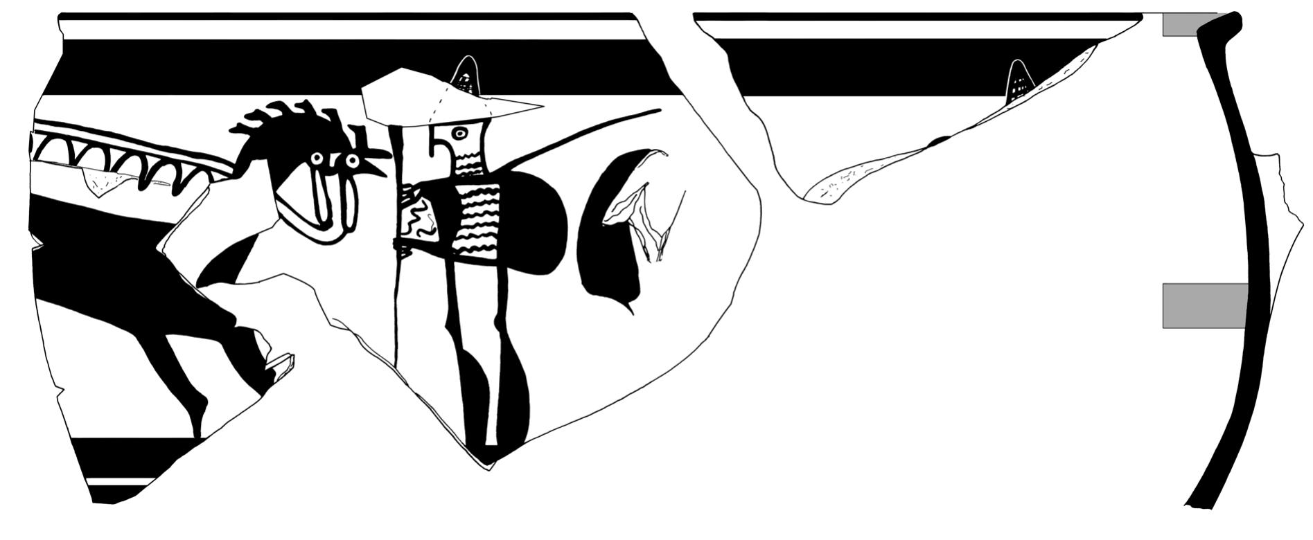 Fig. 5. Pottery from Zone 2 (after Kardamaki 2013), scale 1:3.  suggesting that the palace of Tiryns was destroyed at the same time as Mycenae” and Midea.* 