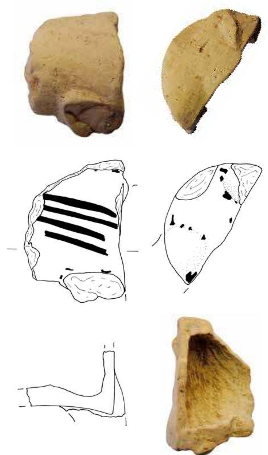 Fig.6 Well 7. Hollow bovine figure (scale 1 : 2) 