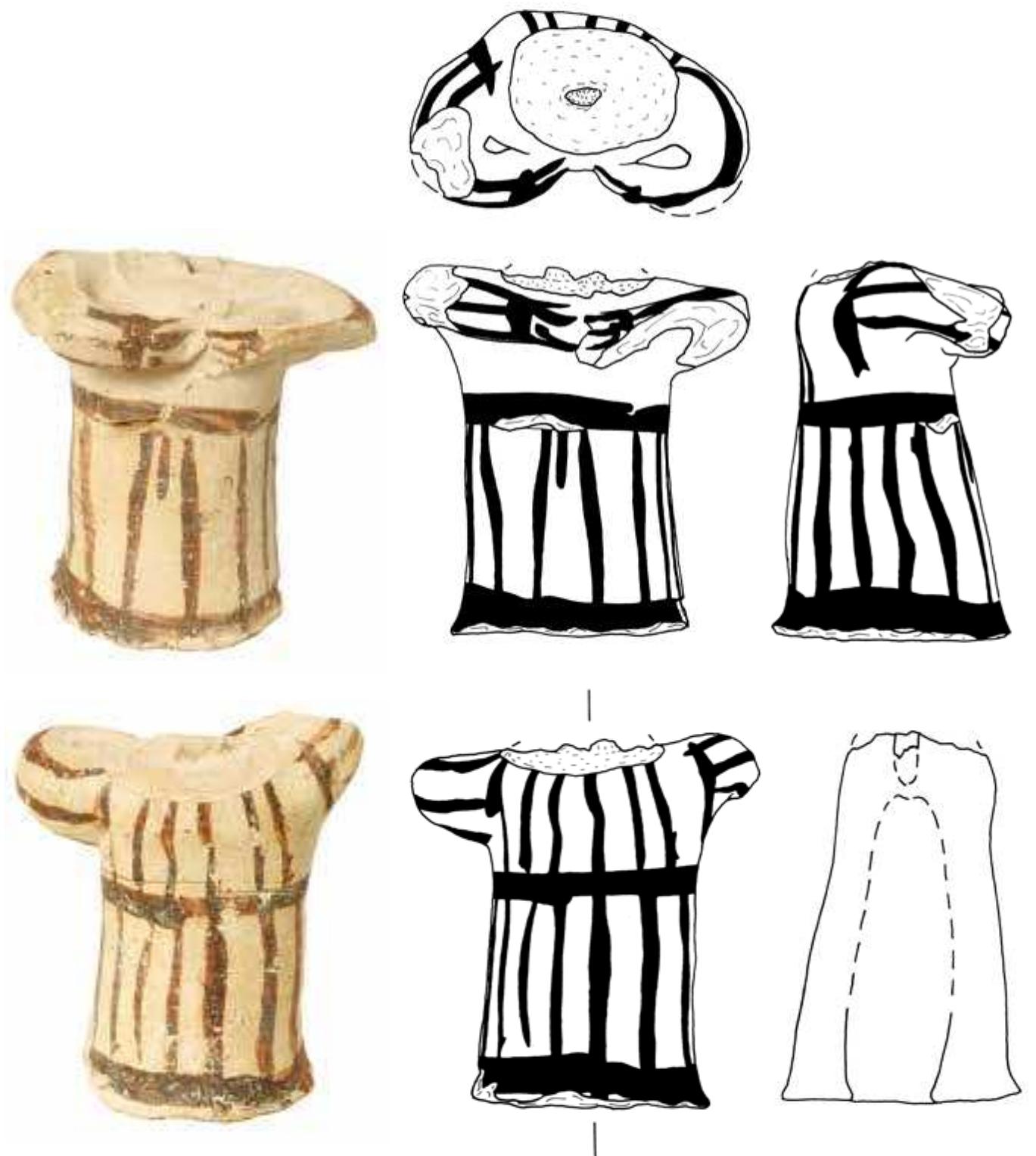 Fig.9 Well 7. Hollow figure of Type A (scale 1 : 2) 