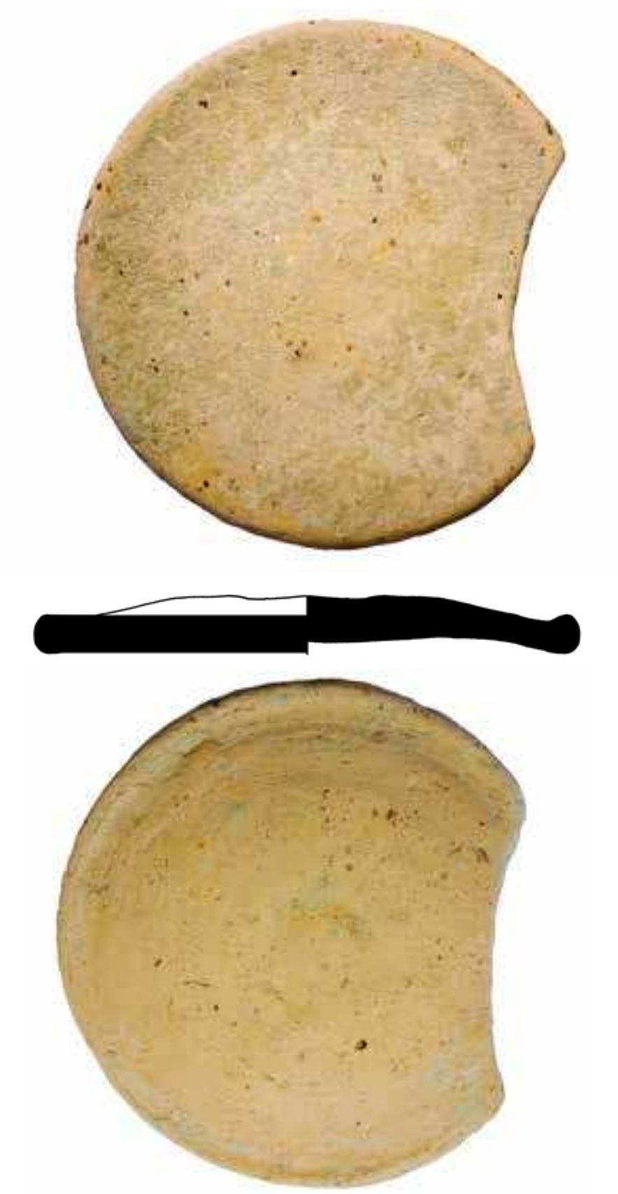 Fig. 14 Building Complex I. The »mat< from the court (scale 1 : 2) 