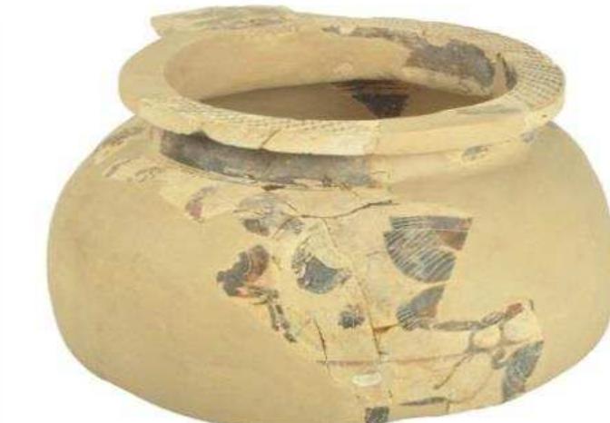 Figure 5. Corinthian column krater from the sanctuary of the Dioskouroi, c. 600-570 BC. British Museum, 1886,0401.1103. 