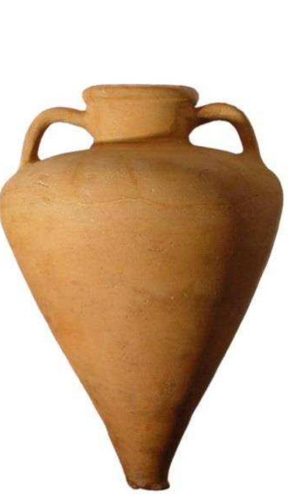 Figure 19. Fractional Samian trade amphora from a well in the sanctuary of Apollo at Naukratis, 6th century BC. British Museum, 1886,0401.1291. 