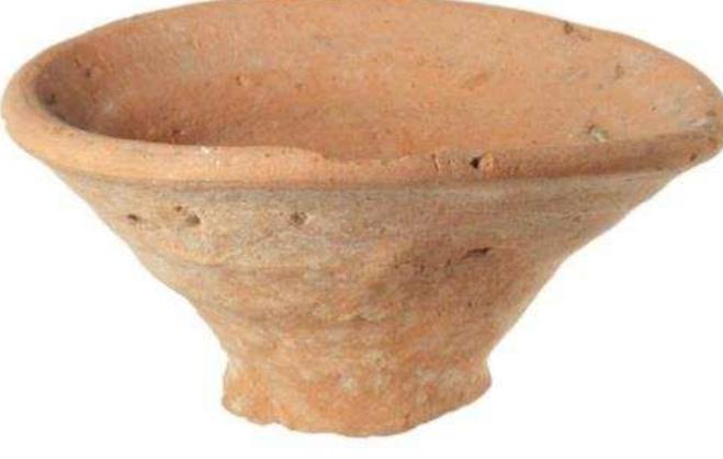 Figure 23. Egyptian offering dish, Late Period, c. 6830-400 BC. Warrington Museum & Art Gallery, 1888.57.154. Photograph © Courtesy of Warrington Museum & Art Gallery. 