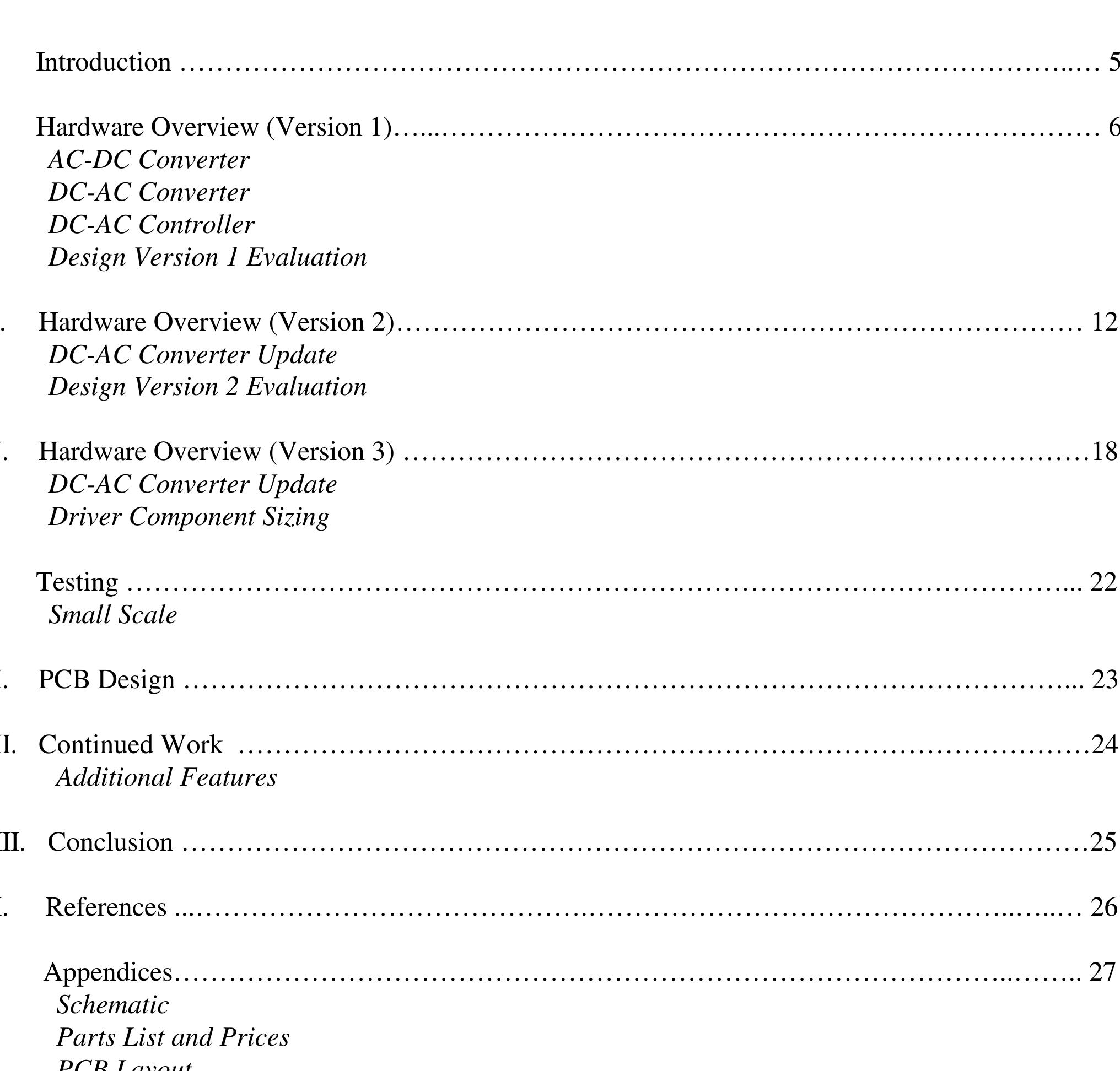 Table 1 Design Strategy For A 3 Phase Variable Frequency Table 1 design strategy for a 3 phase variable frequency