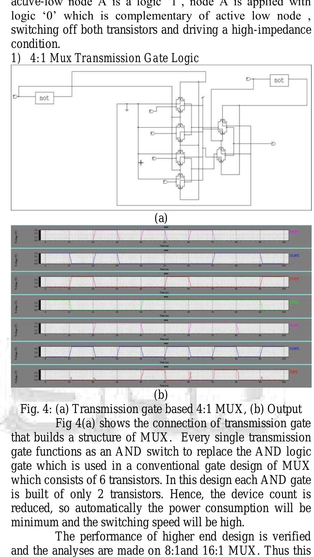 (PDF) Low Power High Speed Multiplexer using CMOS Technology for ...