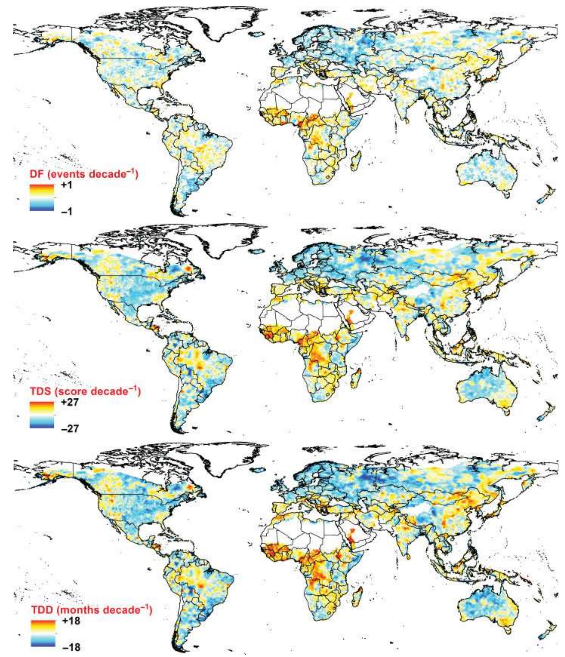 (PDF) World drought frequency, duration, and severity for 1951-2010
