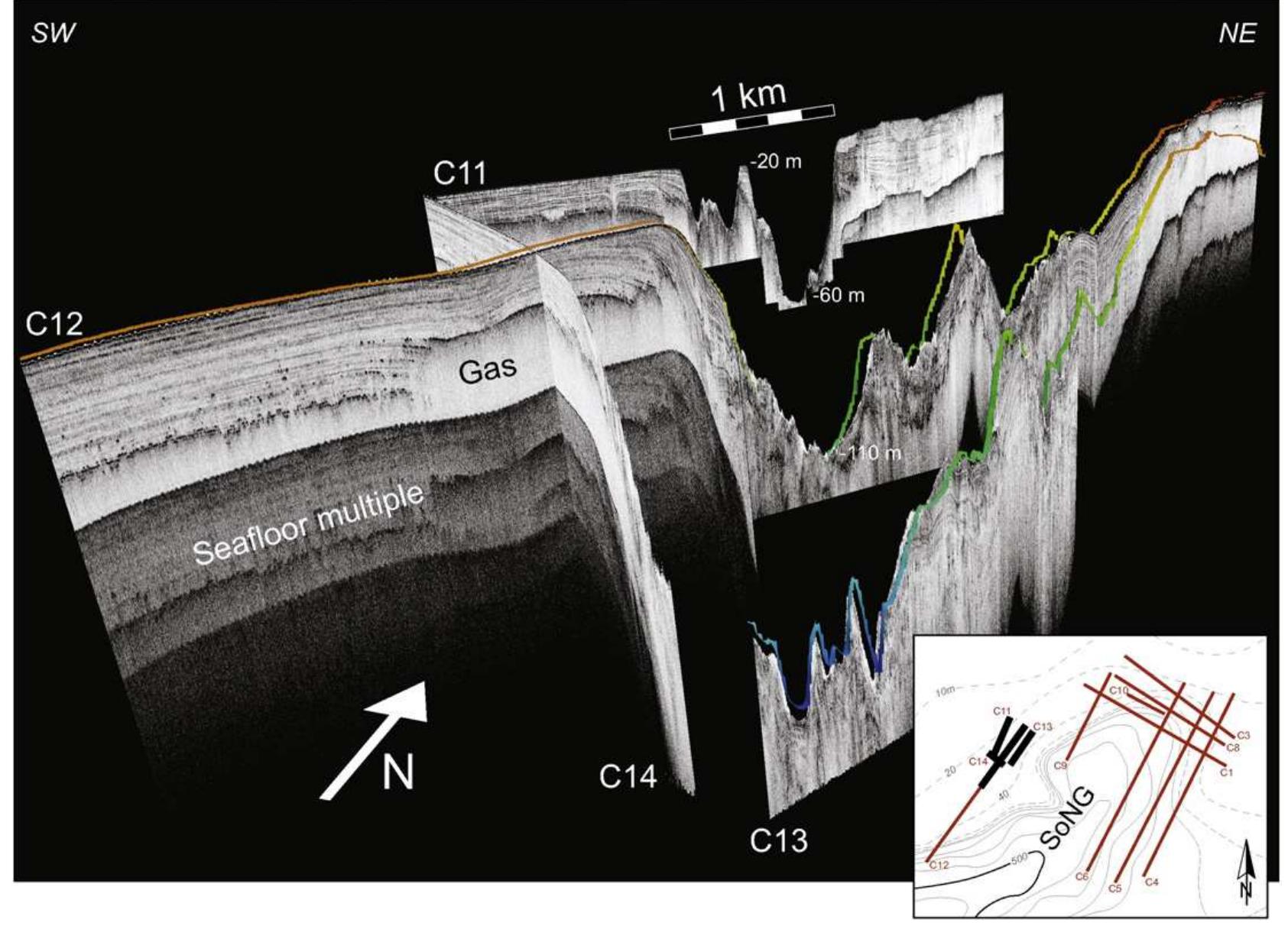 Parallel Strata Figure 9 - from Shelf-to-canyon connections: