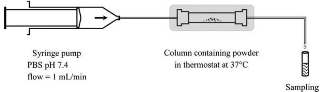 Continuous Flow System Example Schematic illustration of continuous flow system for in