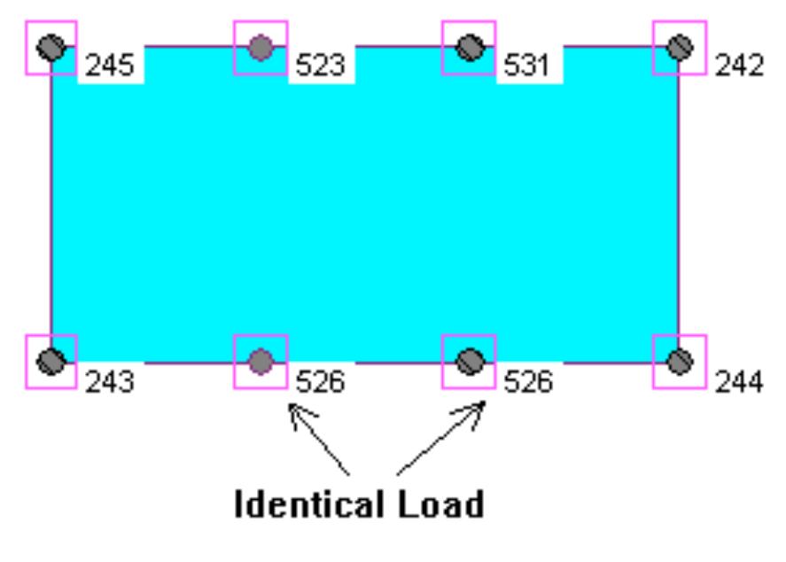 , example structural model illustrating a transfer slab