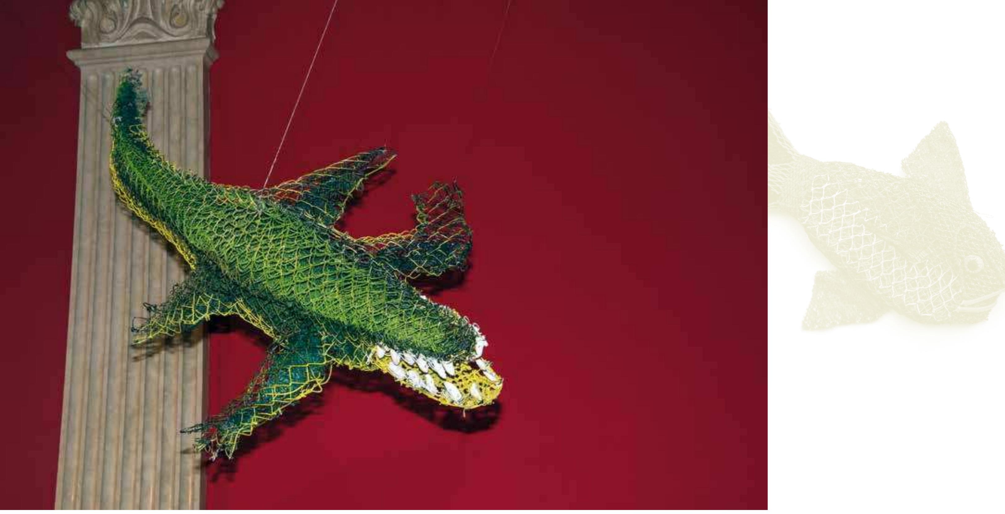 Figure 14 - L'art des ghostnets. GhostNet Art