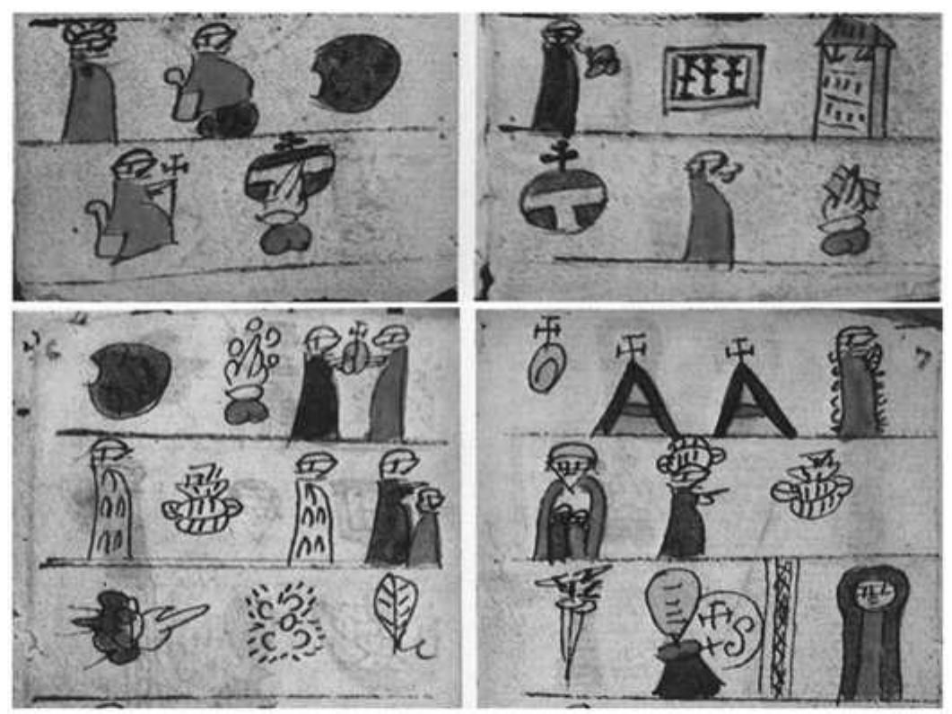 Figure 2.9 Fray Pedro de Gante’s catechism 