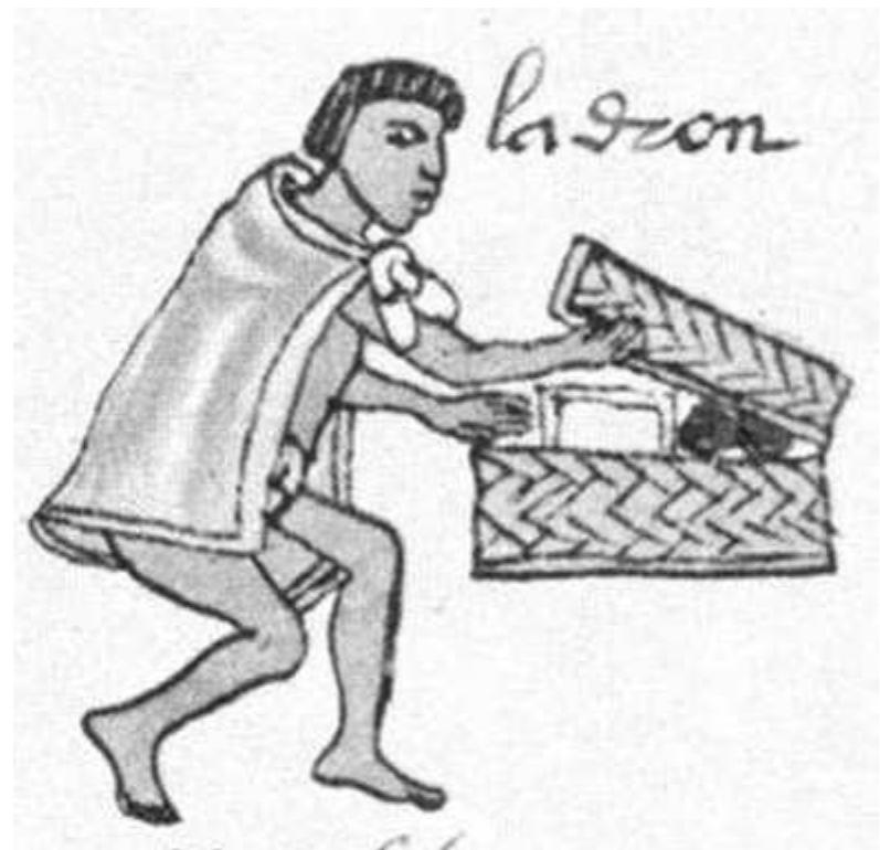 Figure 2.16 Codex Mendoza, plate 71  Figure 2.15 Codex Mendoza, plate 72 