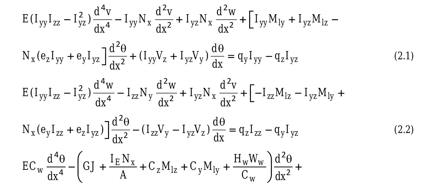(PDF) Flexural -Torsional Buckling Analysis of Thin Walled Columns ...