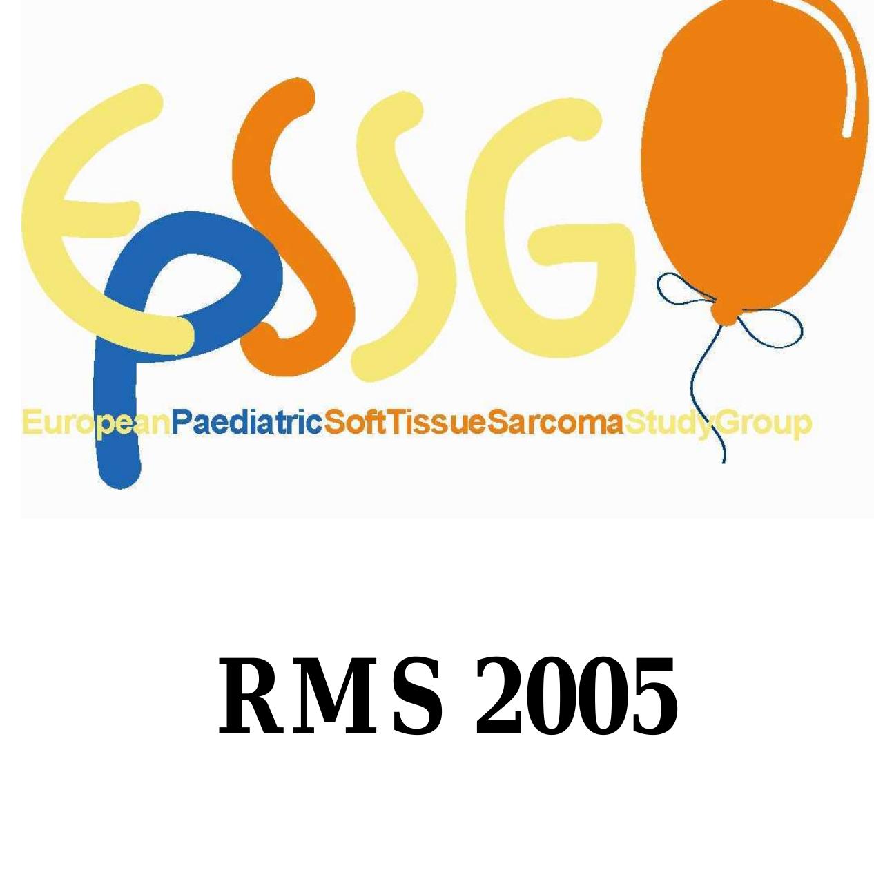 (PDF) RMS 2005 a protocol for non metastatic rhabdomyosarcoma