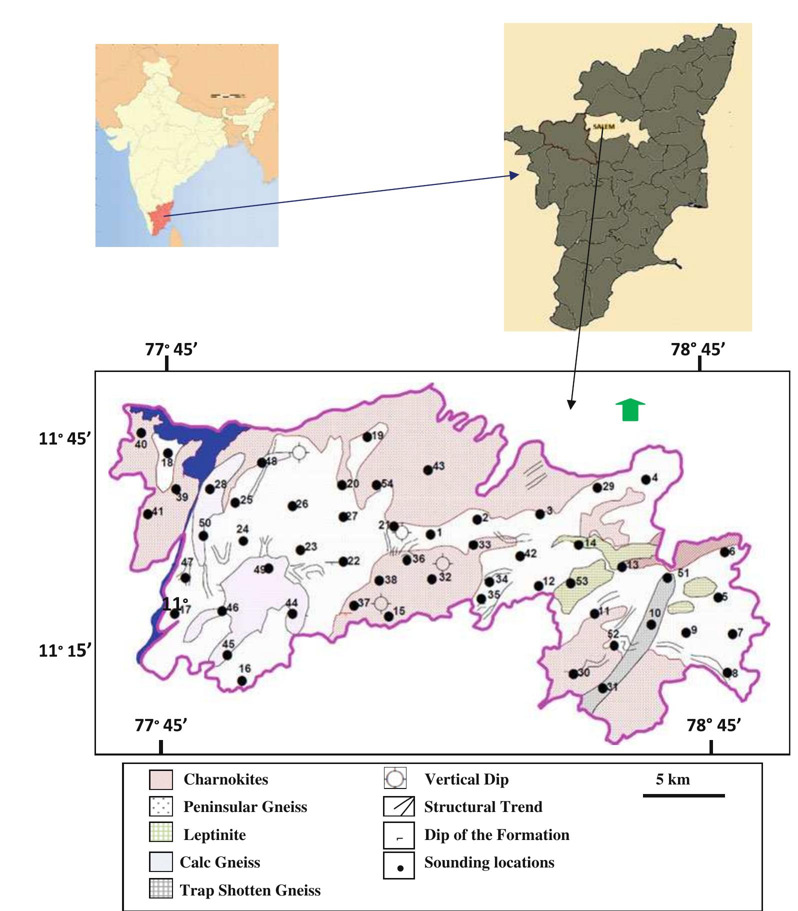 (PDF) Geophysical investigations for groundwater in a hard rock terrain ...