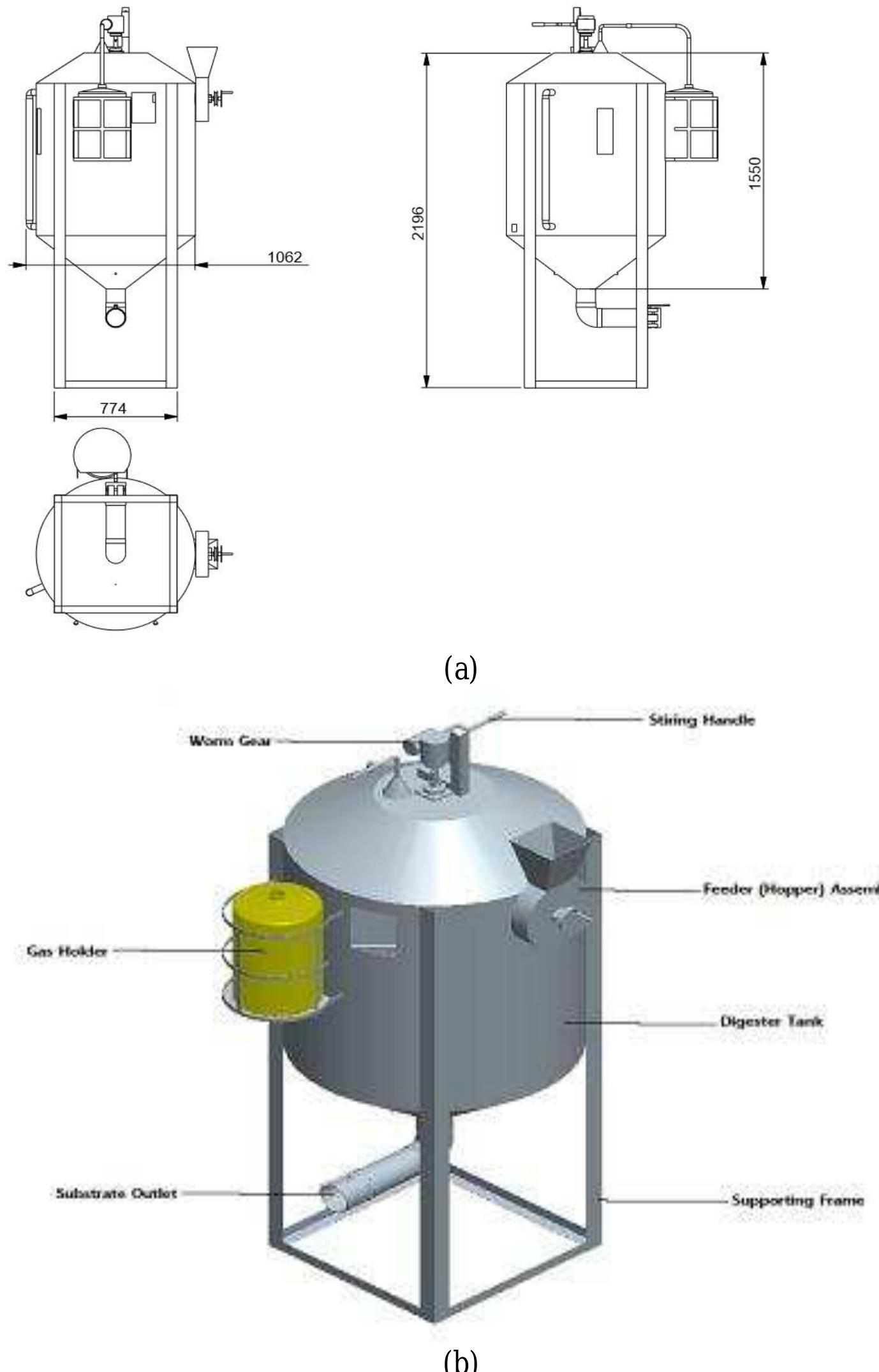 (PDF) Design and Fabrication of an Anaerobic Digester