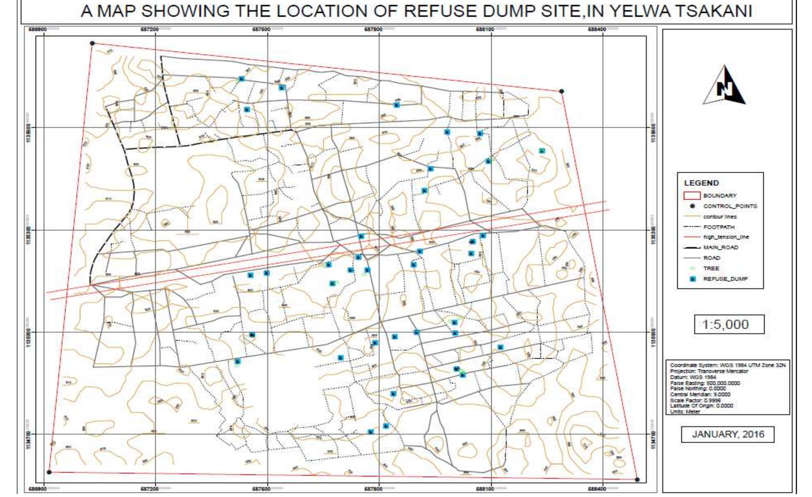 Map Elements Refuse Figure 19 - from MAPPING AND ANALYSIS OF SPATIAL