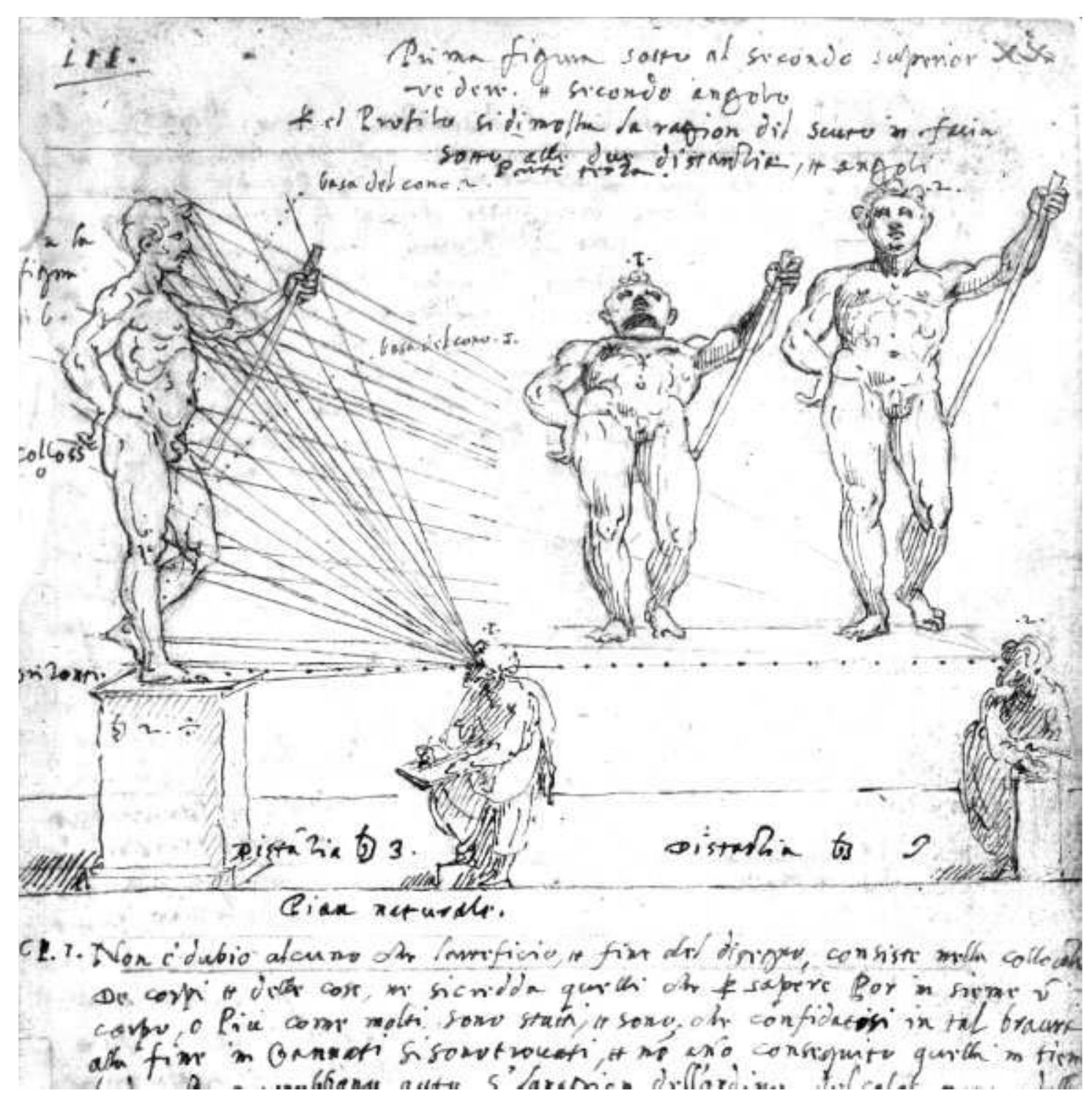 Figure 3.3. Carlo Urbino, Codex Huygens, 1550s—60s. Codex M.A. 1139, fol. 111 (detail). Warburg Institute Photo Archive. The Pierpont Morgan Library/Art Resource, NY. 