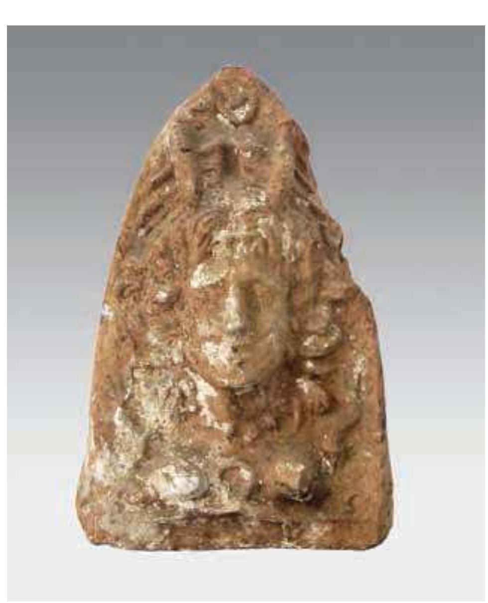 Fig. 13.20: Antefix in the form of a goddess (cat. no. 3). Photo: Kelsey Museum. 