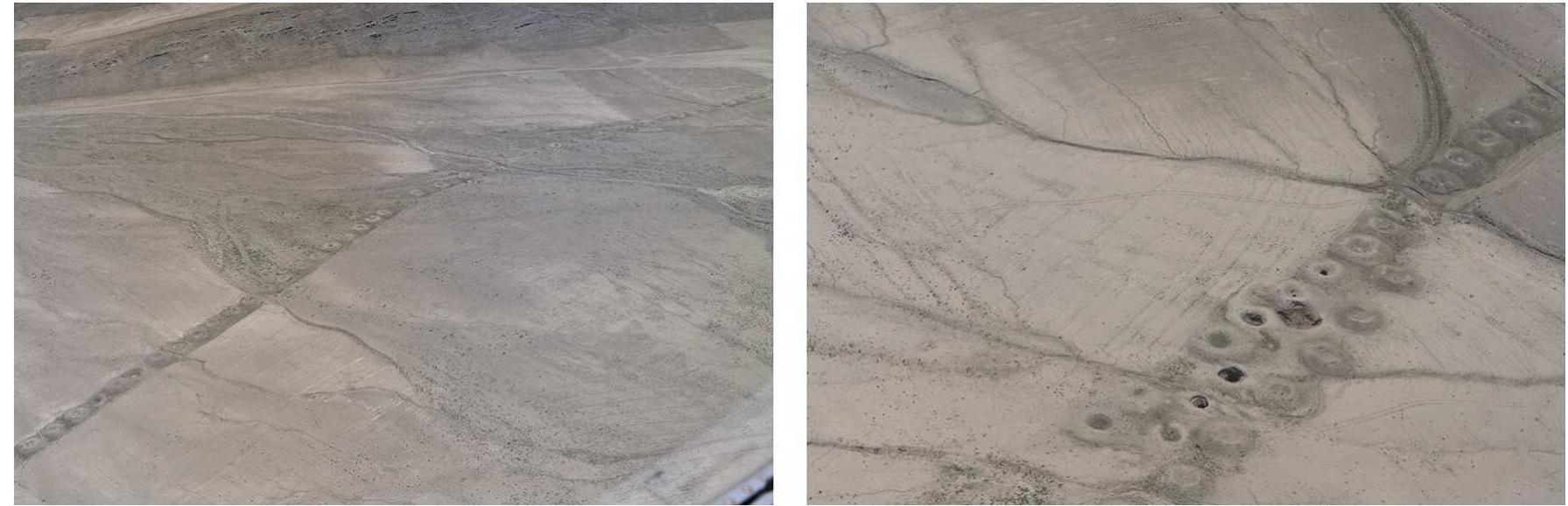 Fig. 7. Inactive karezes in Ghazni (Image credit: MCC W. Steele, U.S. Navy, 2011). 