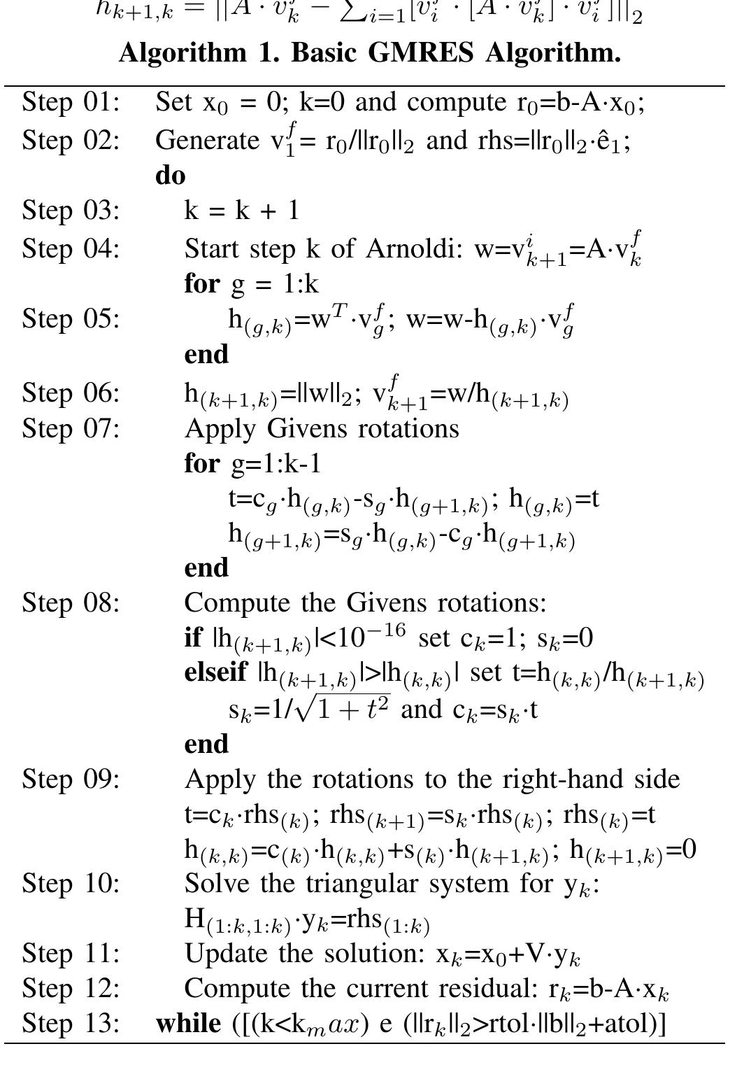 (PDF) Error-Based ILU Preconditioner for Load Flow Solution by GMRES