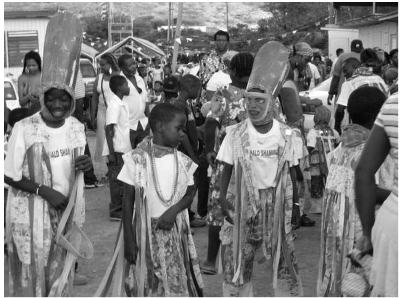 Figure 7.5. “Emerald Shamrock” dancers, St Patrick’s Day, Festival Village. © K. Ryzewski, 2007. 