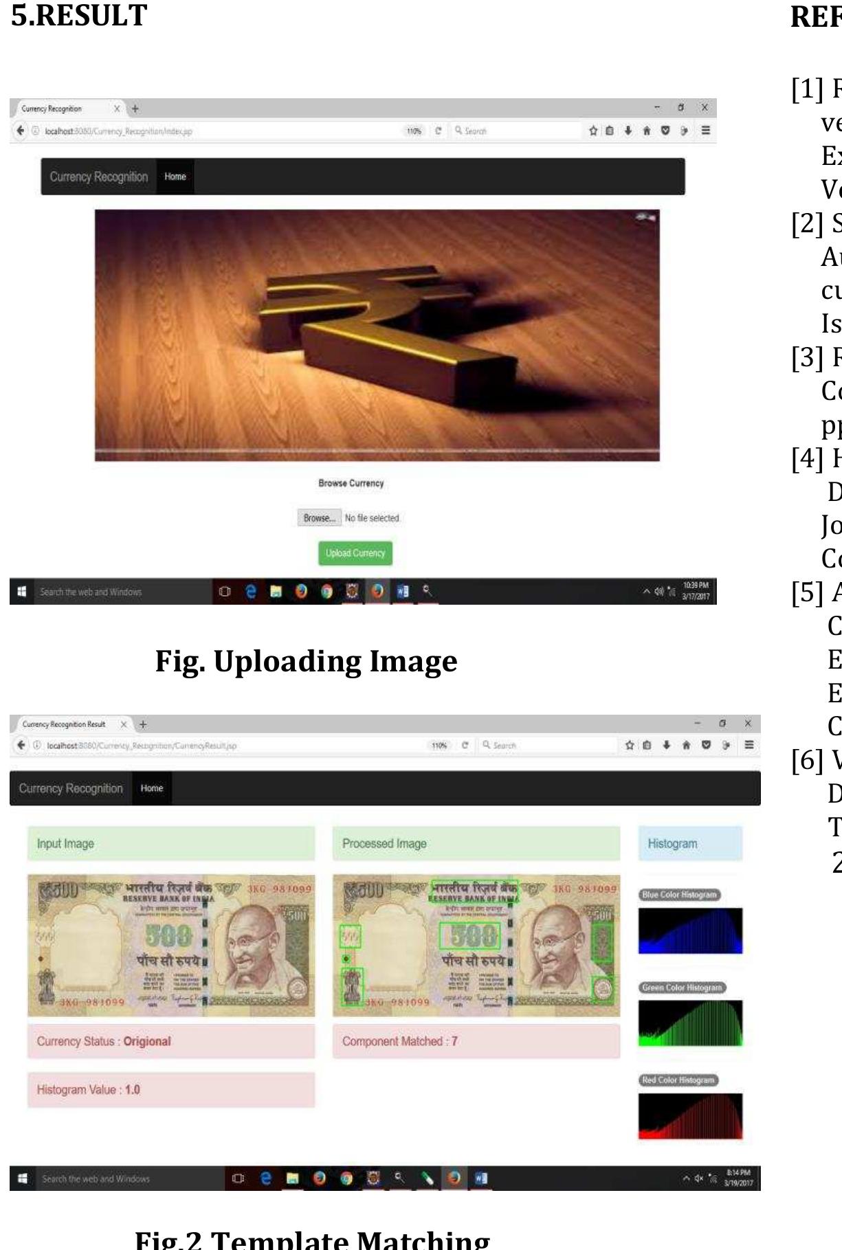 (PDF) Currency Recognition System Using Image Processing