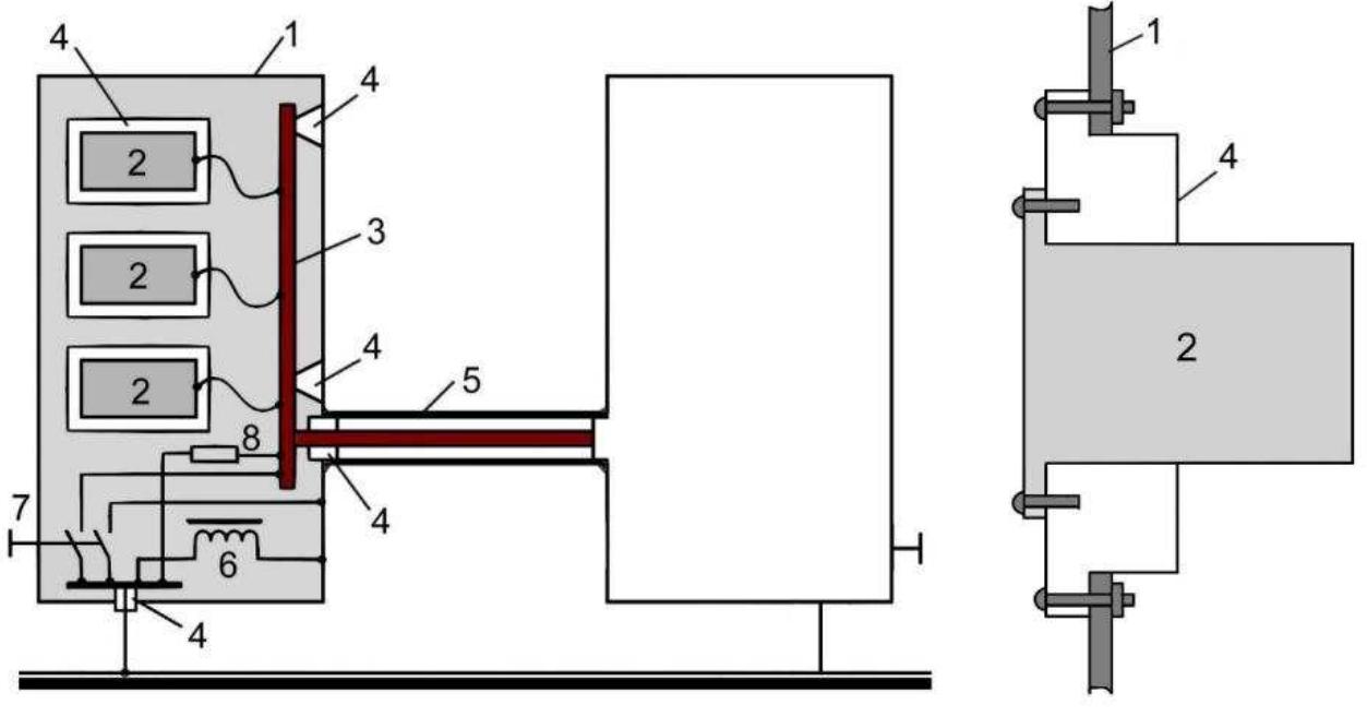Example of a grounding system 