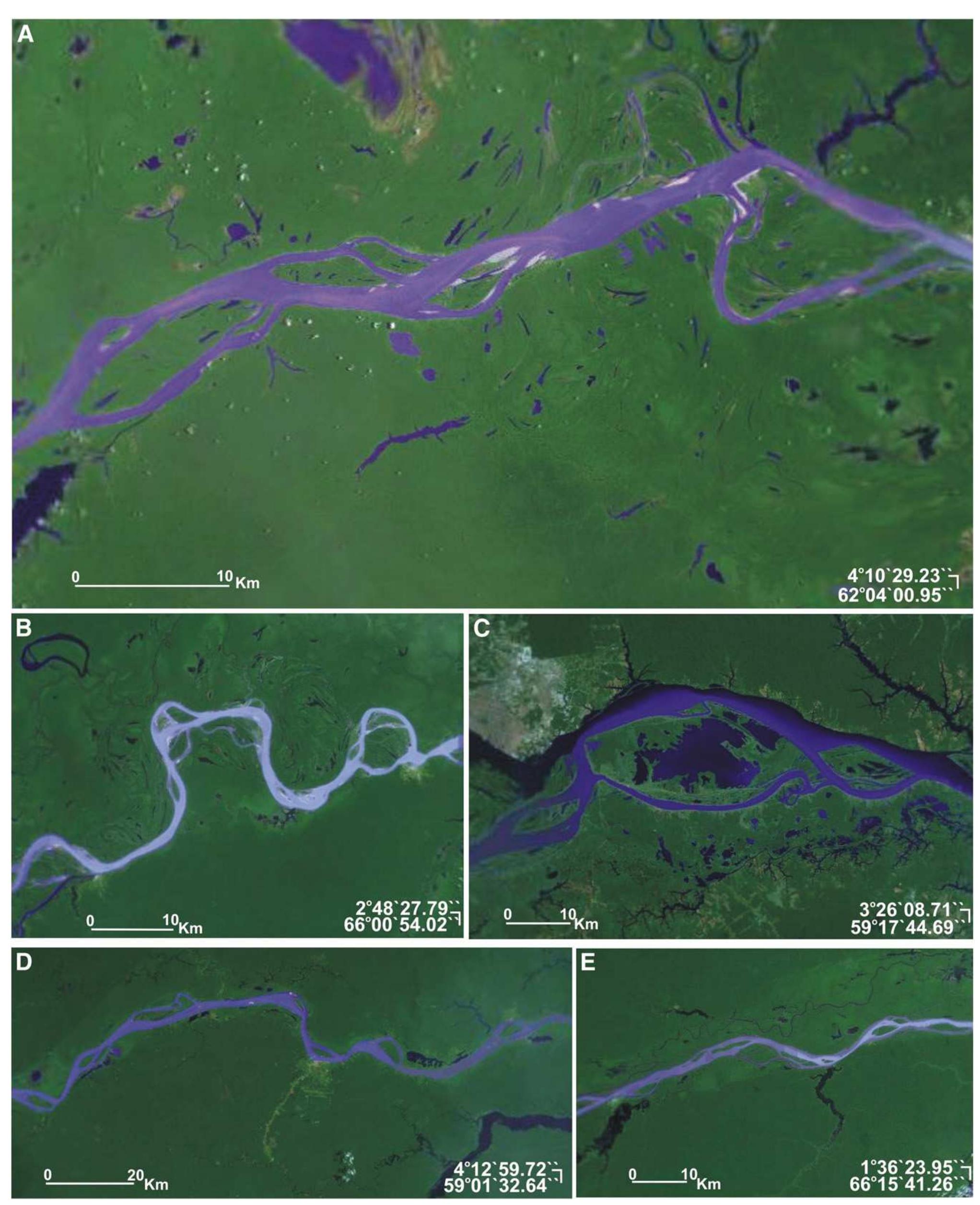(PDF) Patterns of anabranching channels: The ultimate end-member ...