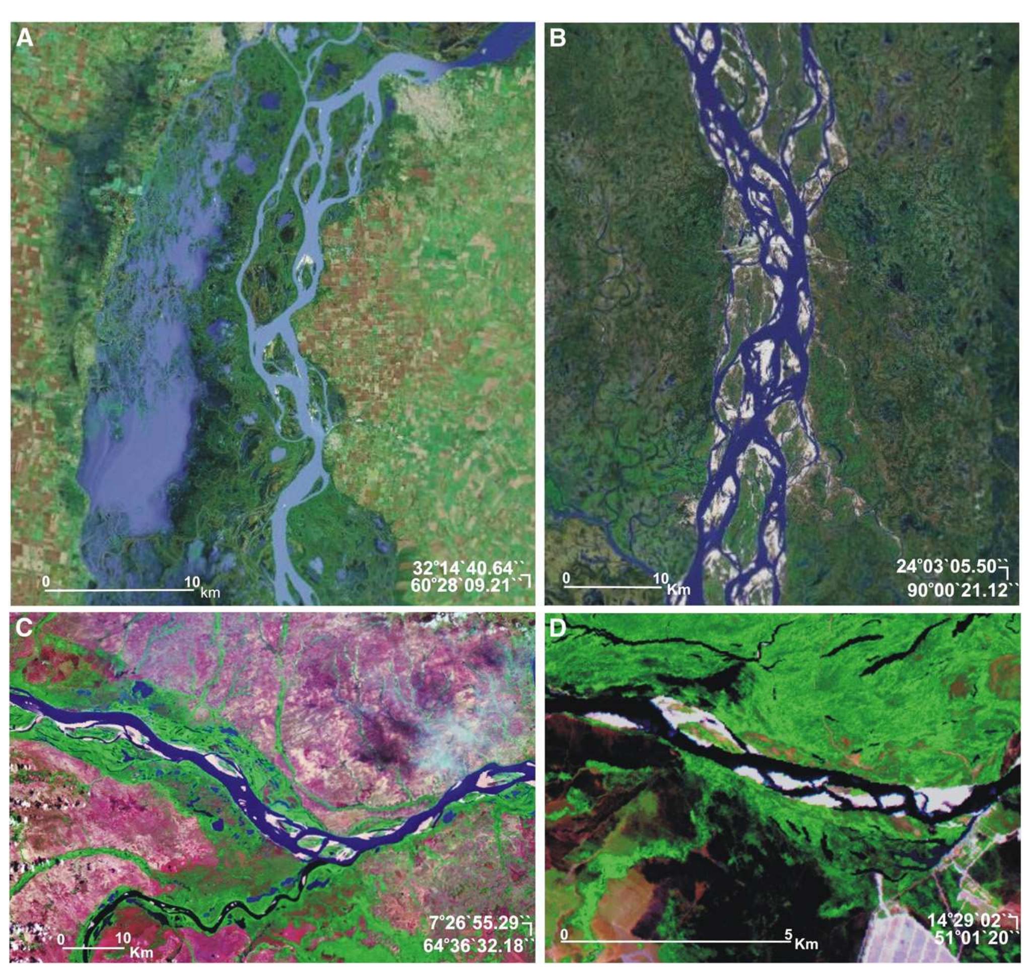 (PDF) Patterns of anabranching channels: The ultimate end-member ...