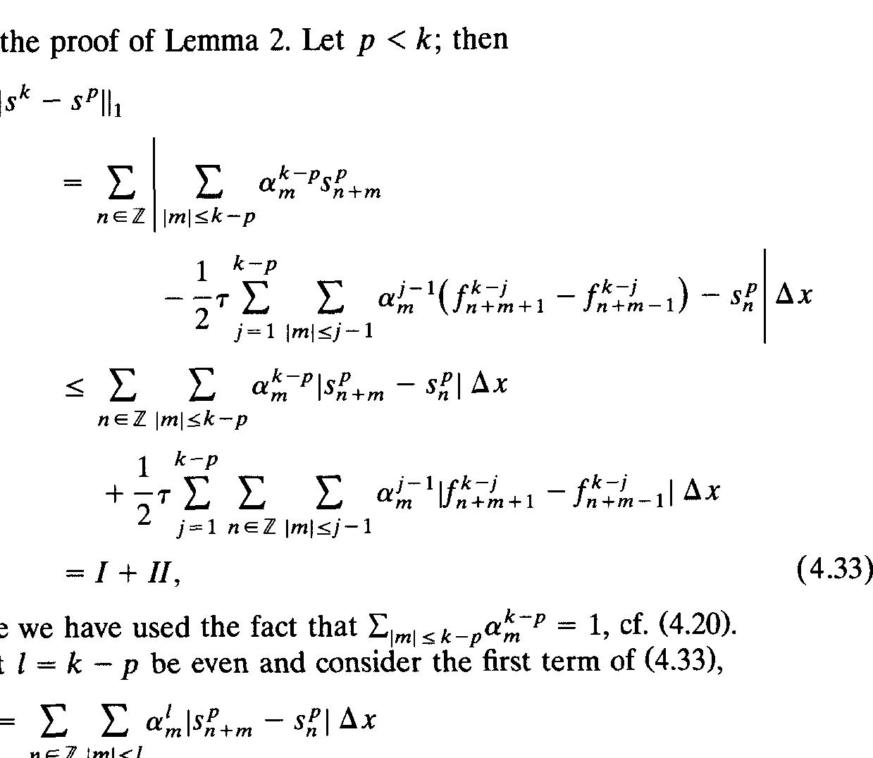 (PDF) Convergence and stability of the Lax-Friedrichs scheme for a ...