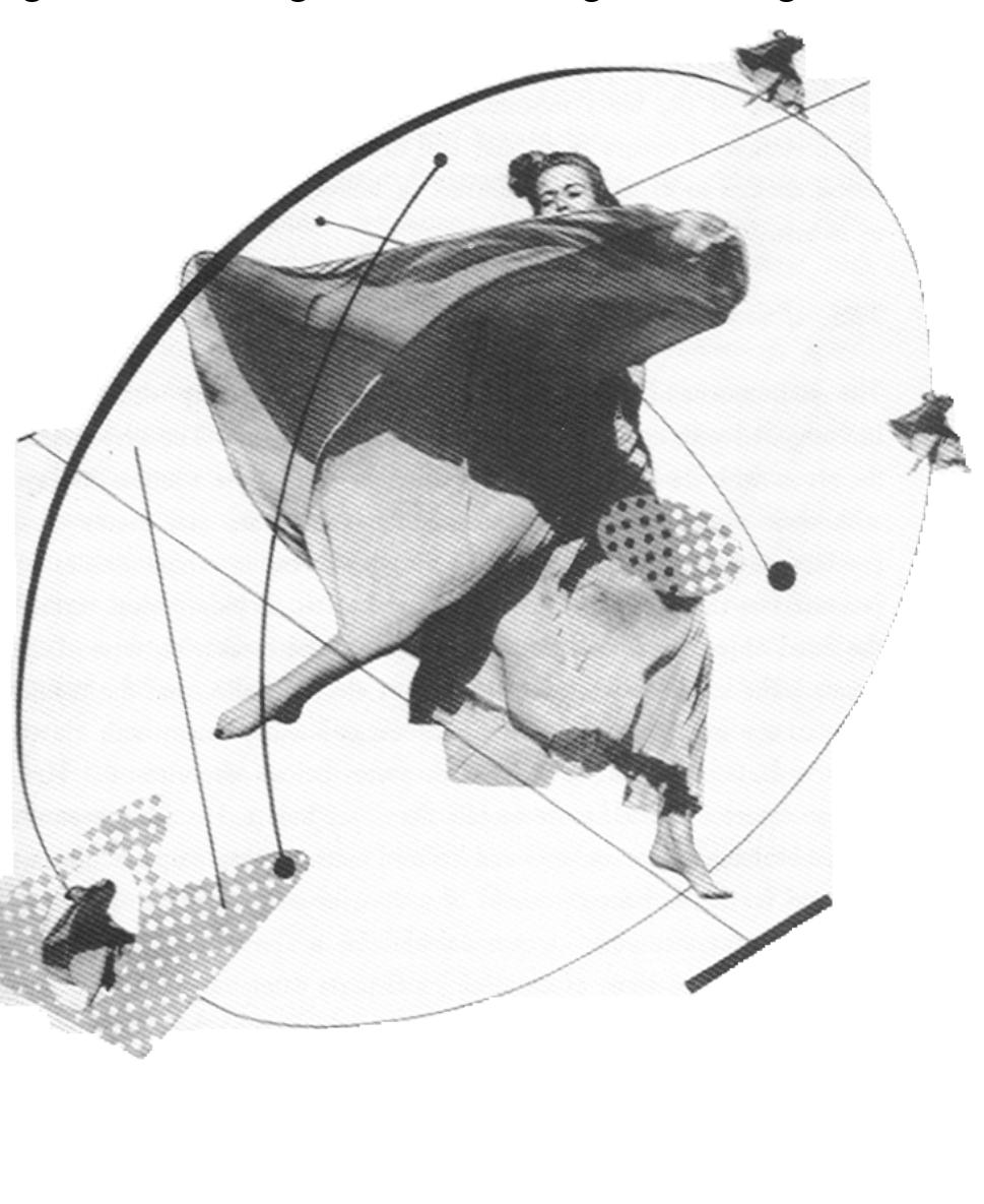 Figure 4. Lee King, School of Design in Chicago!>  Renaissance painters used linear perspective as the main device for representing spatial relationships. Their artistic goal was the optical scientific mastery of nature. They sought to achieve this by focusing on one aspect. Linear perspective gave a unified formulation of space but it restricted the spatial relationship to one angle of vision, one fixed point of view, that of the spectator, by creating an illusory depth between objects and illusory distortion of their actual shape.'* By photography in Bauhaus, untouched territories of perspective were explored, because the camera was able to reproduce objects from an angle of vision. Not only the frontal and profile views but also the view from above, the bird’s eye view, and that from below, the frog’s eye view were researched. In addition, for the further exploration of the appearances of things, optical accessories were employed. Mirrors, prisms and special lenses distorted. Repeated and molded the things and created images not corresponding to direct visual perception. 
