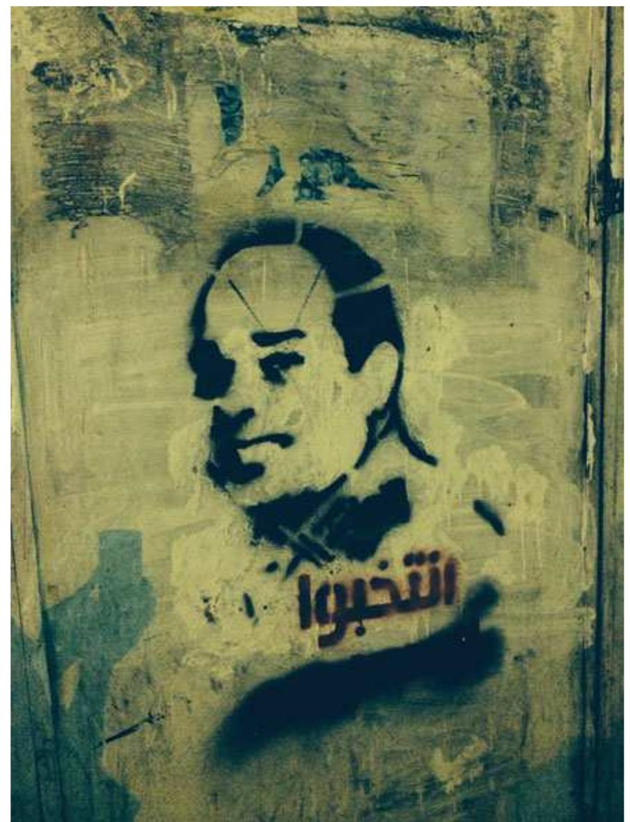 Judging by the drafting of the new law, the authorities are against this form of Xpression and see it as vandalism, as well as an insult to authorities. One partic- pant narrates the authorities’ view that he experienced when arrested: “I got wrested while drawing (...) they said “you are part of the graffiti people vandalizing he country, if we see you here again, you will not get away with this’ (...) they told ne what I am doing is political and against the government” (KZ, a male full-time raffiti artist, refused to disclose his age). Interestingly, another participant rhetor- cally turns the situation around and accuses the authorities of doing vandalism: ‘Real vandalism is coming from the corrupted state. If the political power in the ountry was cleaner, you wouldn’t find people writing Sisi is a killer or a traitor. 90 authority can’t come now and say that those people expressing their opinion are vandalizing the city space” (HY, a 26-year-old male Architect).  The concept of power becomes of interest in this dialogue between graffiti artists  na anthnaritiagc The nonwer relatinne are nearratved dAifferantly hw narticinante Bar  