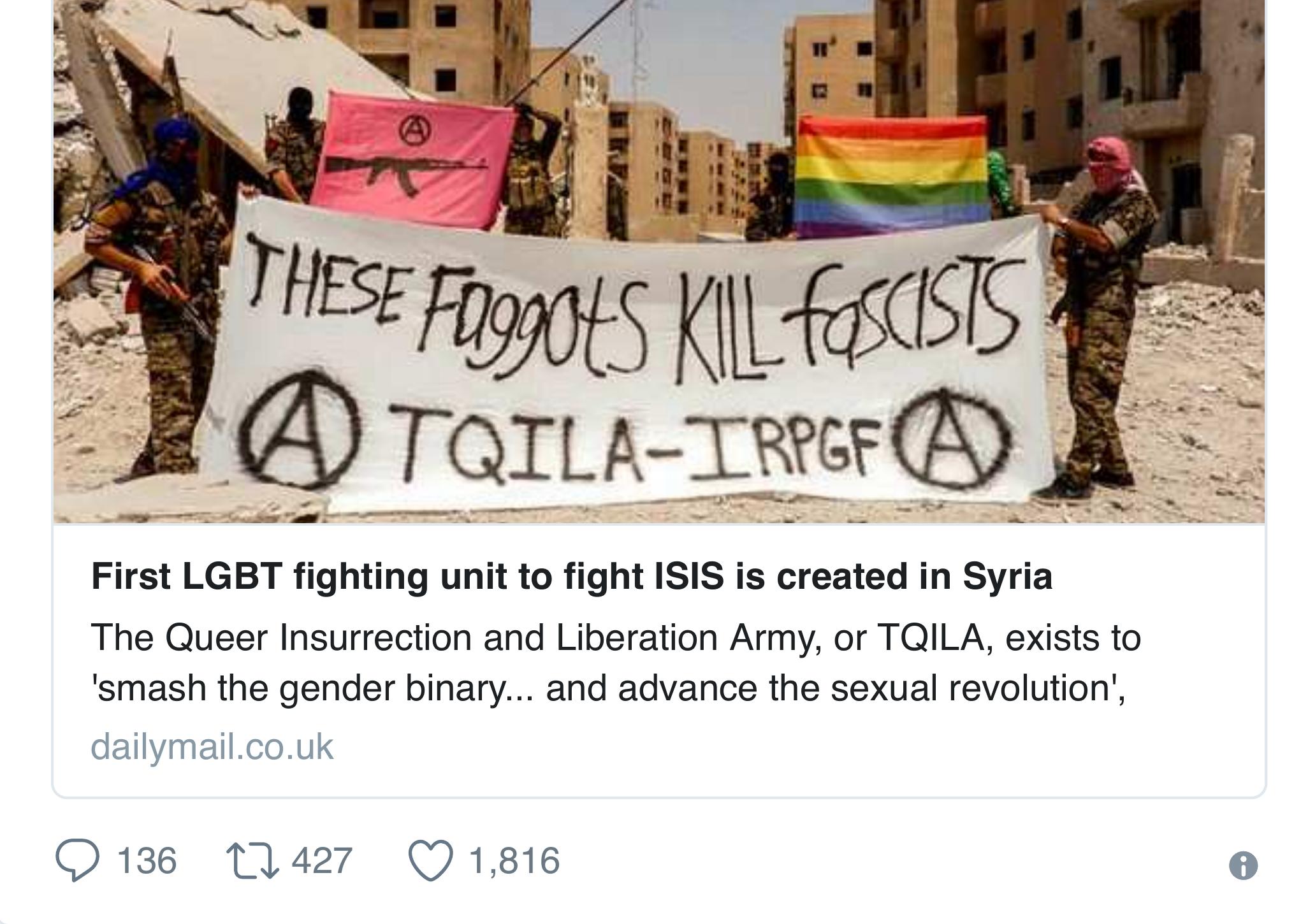 On July 25, Mustafa Bali, the media relations director of the Syrian Democratic Forces (SDF - which includes YPG in its ranks), denied the "formation of such a battalion within the framework" of SDF. The following day, the IRPGF spokesperson, Heval Rojhilat, told Newsweek that SDF did not know the announcement was coming and that IRPGF does not need SDF's "permission for that since it is within our own autonomous organization". 