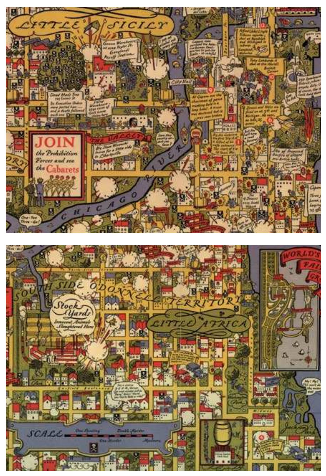 Visualising spaces: the illustrated map as a mode of