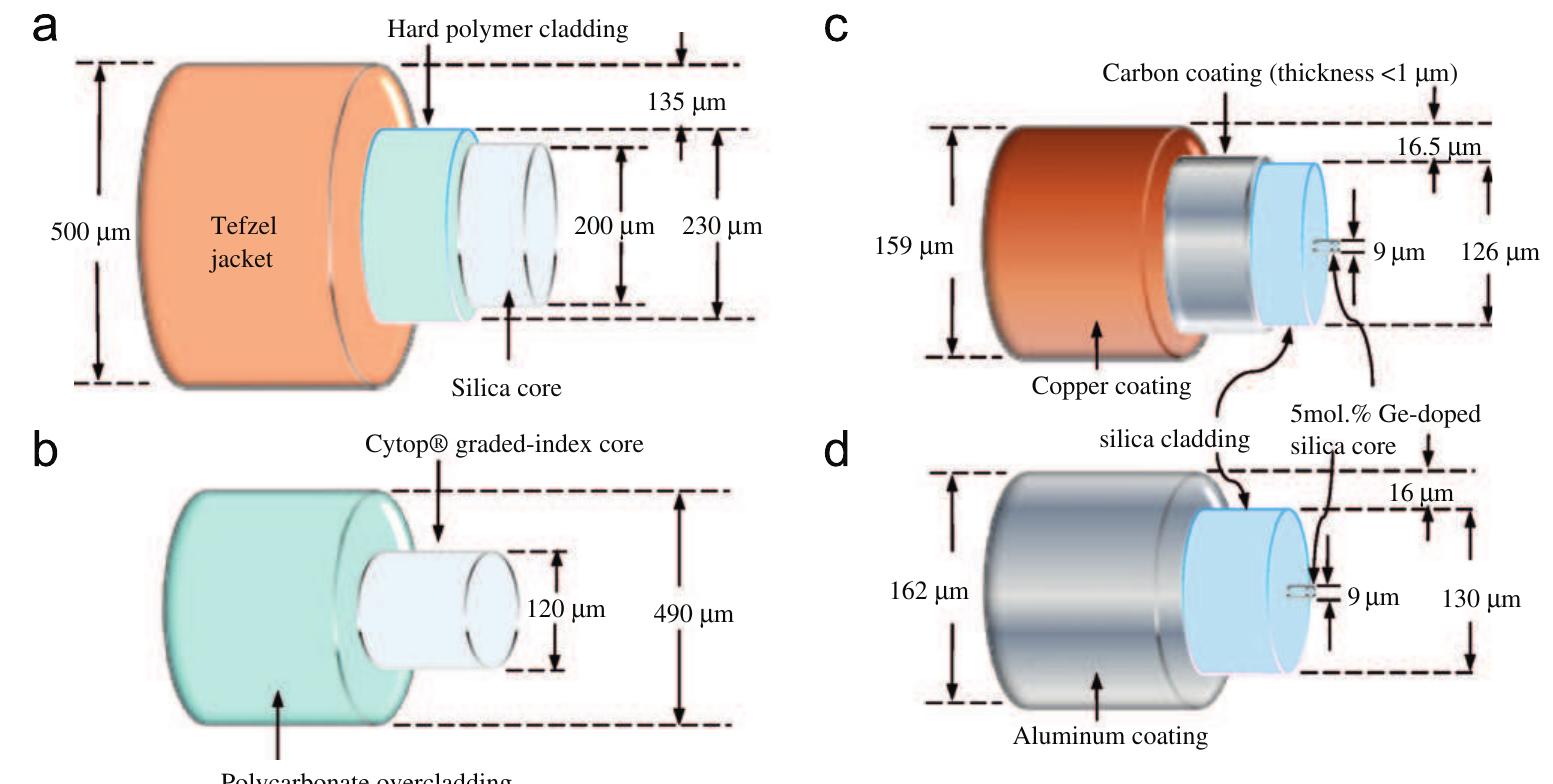 Core Cladding Coating (PDF) Investigation of cladding and coating stripping methods for ...