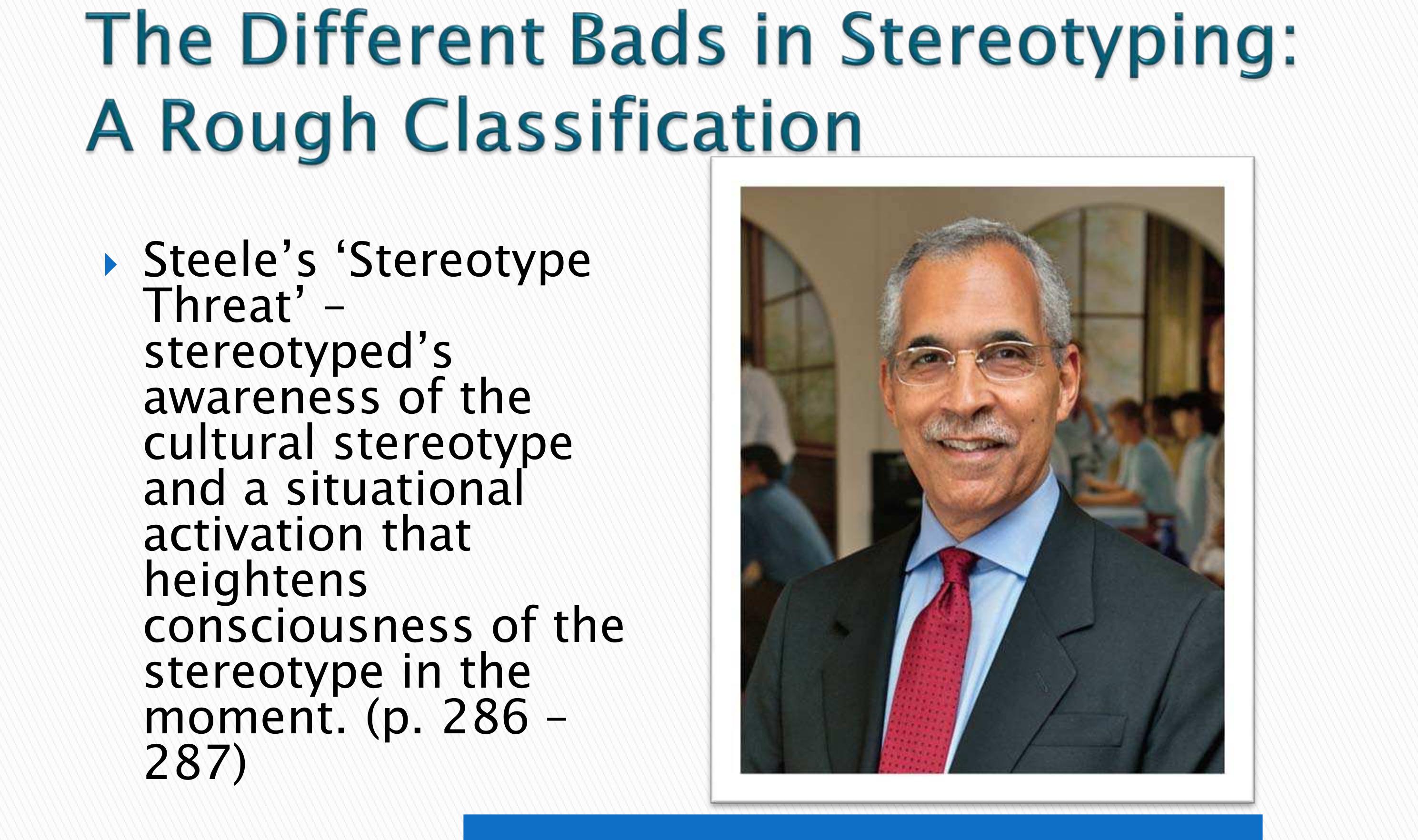 Timothy Roufa Figure 9 - On Stereotypes and Stereotyping: A Moral Analysis